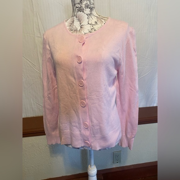 United States Sweaters brand pink‎ button up sweater - Picture 1 of 6